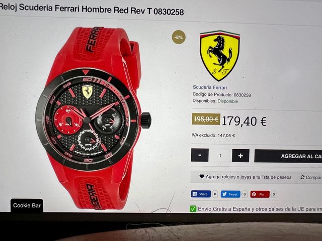 Orologio Ferrari originale