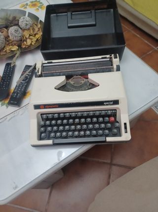 Máquina escribir olimpiette