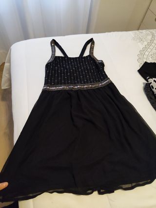 Vestido para evento de tirantes