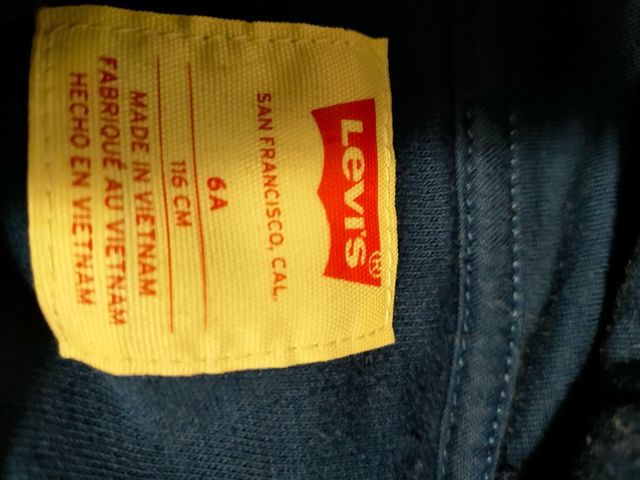 Sudadera Levis original Talla 6