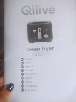 Freidora Qilive regalo cafetera