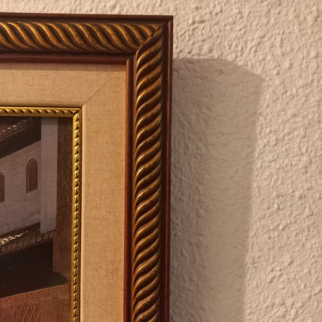 2 Bonitos Marcos con lámina.