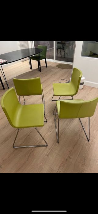 Sedia Bernhard Ikea verde lime