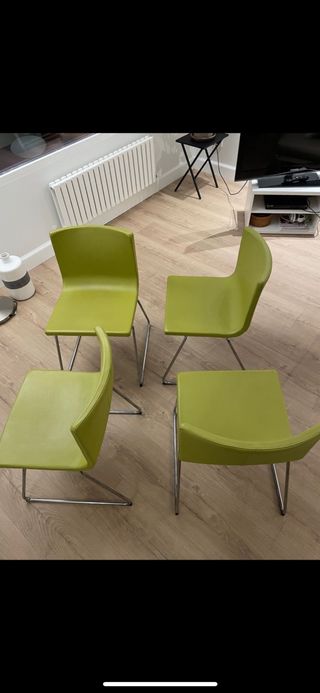 Sedia Bernhard Ikea verde lime