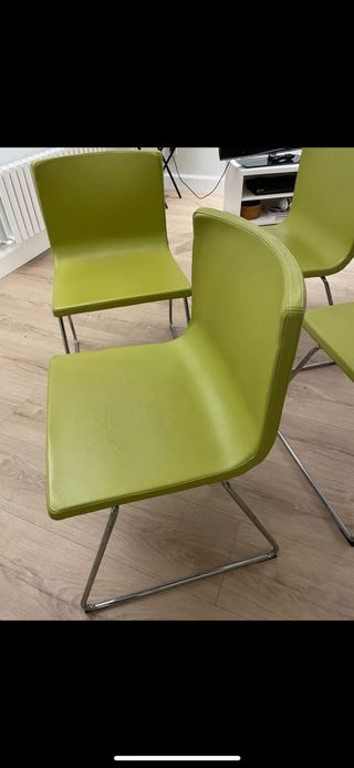 Sedia Bernhard Ikea verde lime