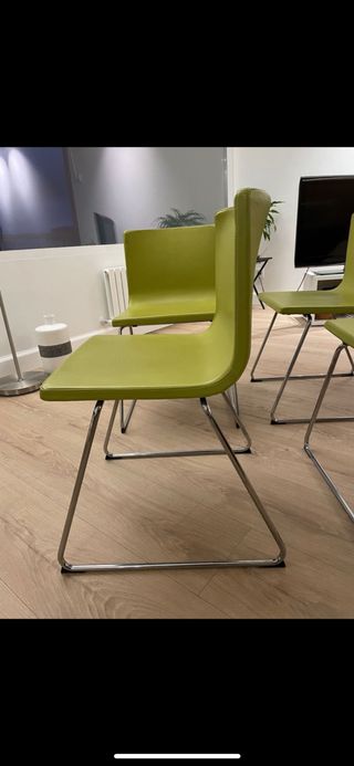 Sedia Bernhard Ikea verde lime