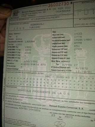 Renault laguna 2 laguna 2 2008