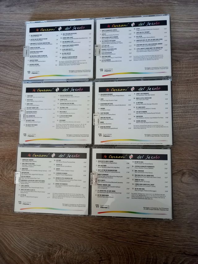 CD Le canzoni del secolo