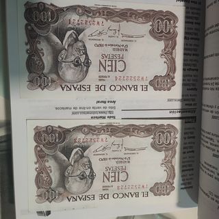 Billetes Antiguos de 100 pesetas