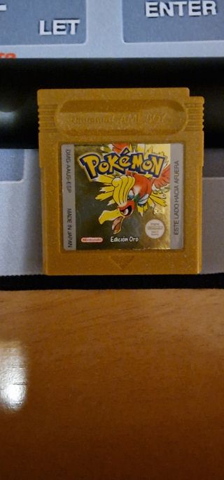 Juego gameboy color POKEMON. Edición ORO