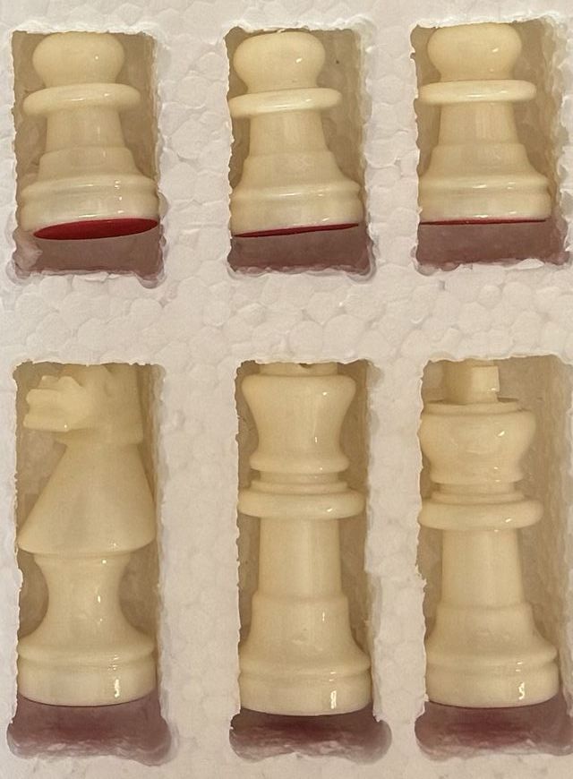 Scacchiera in alabastro di Volterra 