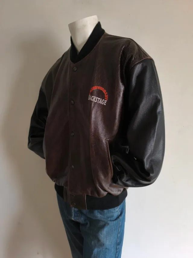 Chaqueta cuero vintage