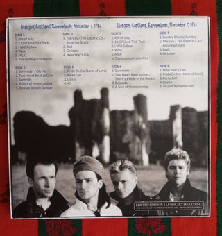 VINILO U2 BOX PROMISED YOU A MIRACLE