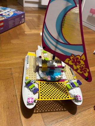 Juego lego friends Catamaran barco