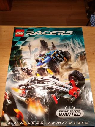 Póster Lego Racers