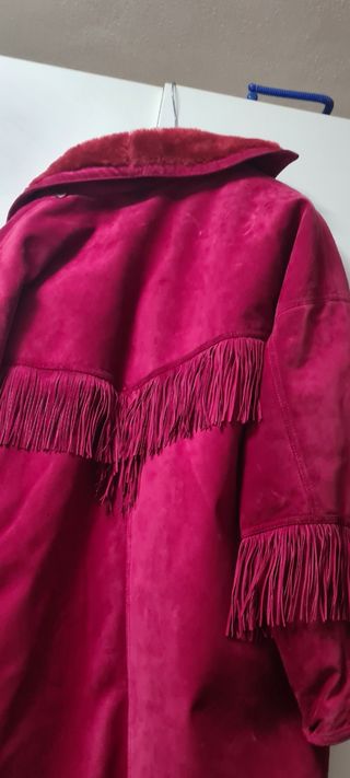 Versace vintage montone borgogna