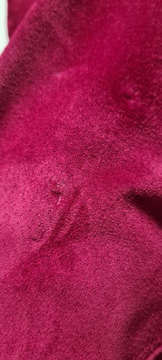 Versace vintage montone borgogna