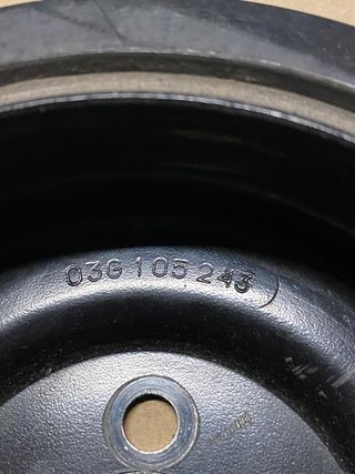 polea cigüeñal 1900 tdi