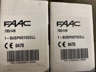 Coppia Fotocellula bus Faac per automazione