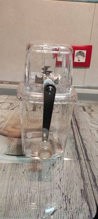 Trituradora hielo manual