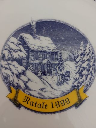 Piatto Natalizio  1999