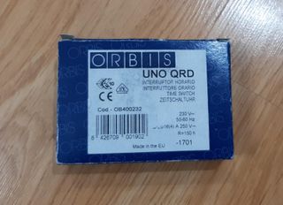 OB400232 - Interruptor horario Orbis UNO QRD Nuevo