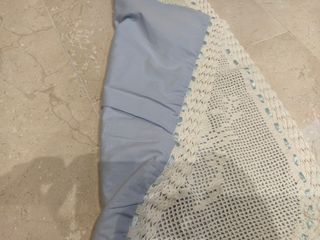 Colchas capazo bebé, saco raso y colcha ganchillo