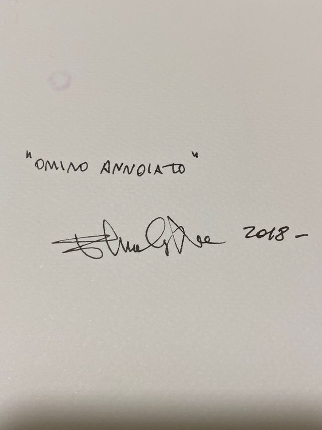 illustrazione acquerello e china pezzo unico