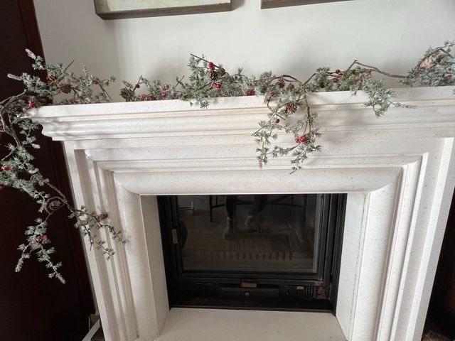 adorno navideño corona y dos guisnaldas