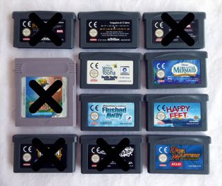 Juegos para Game Boy Advance GBA