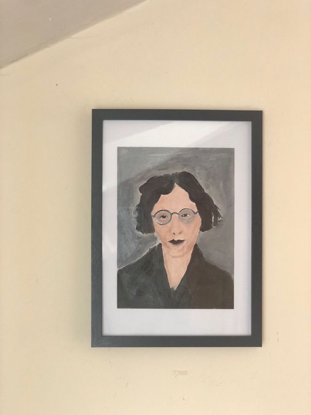 Simone Weil, decoración librería Filosofía