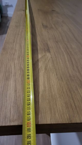 Mesa de madera maciza