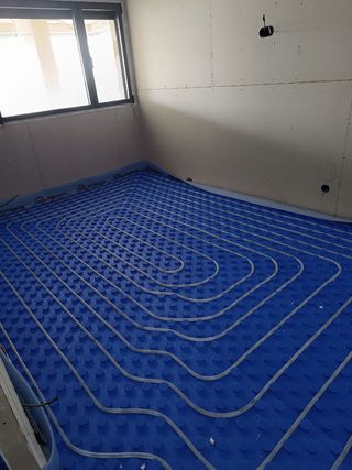 Instalación de suelo radiante