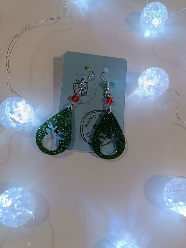 Pendientes navideños