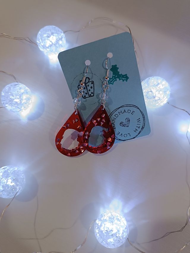 Pendientes navideños