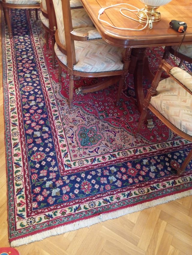 Alfombras persas hechas a mano.