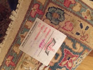 Alfombras persas hechas a mano.