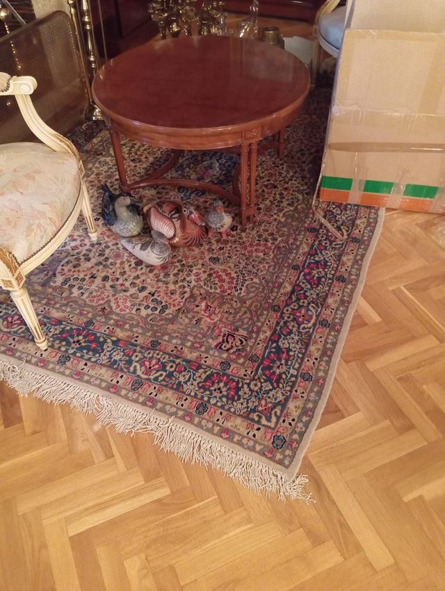 Alfombras persas hechas a mano.