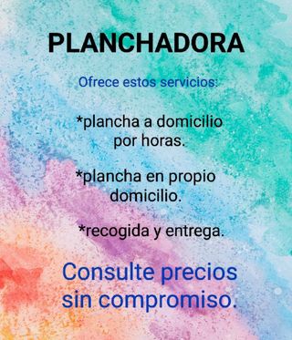 Planchadora.