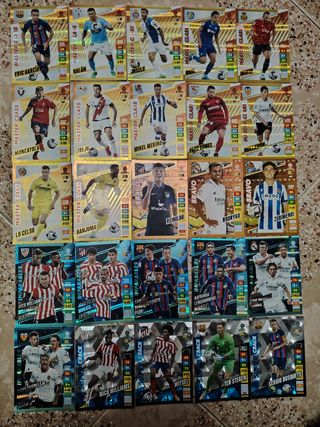 Lote cromos Adrenalyn 2022 2023