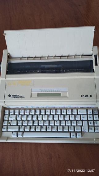 Maquina escribir.