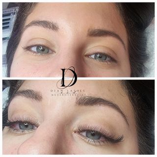 extensiones de pestañas y lifting de pestañas