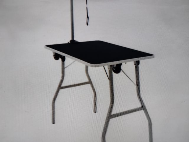 Tavolo igienico per animali domestici, portatile e con rotella