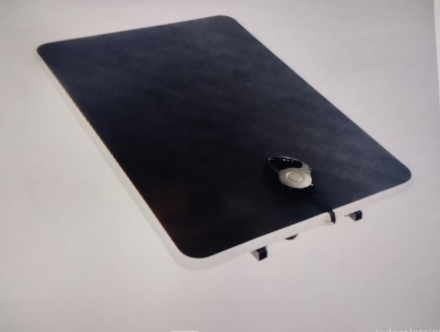 Tavolo igienico per animali domestici, portatile e con rotella