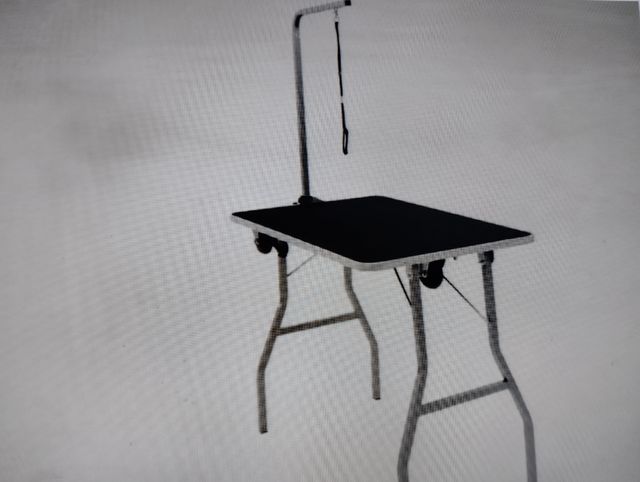 Tavolo igienico per animali domestici, portatile e con rotella