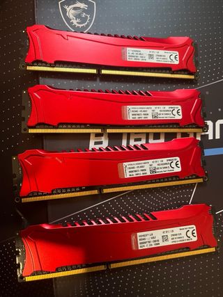 Memoria  RAM kingston hyper