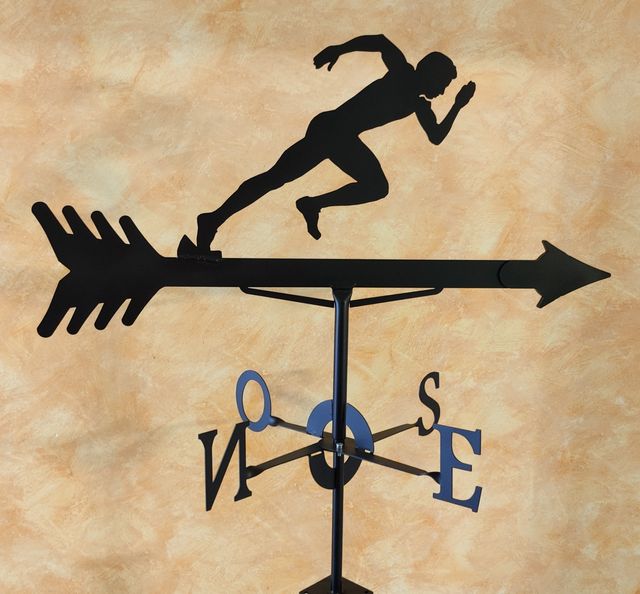 Veleta de forja Corredora.