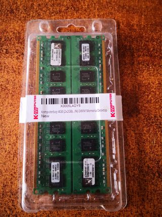 MEMORIA RAM 2 GB 1+1