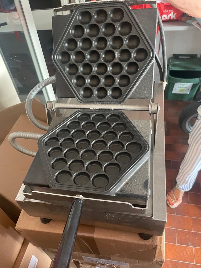 piastra bubble waffle