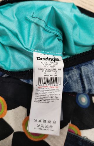Bolso bandolera Desigual.